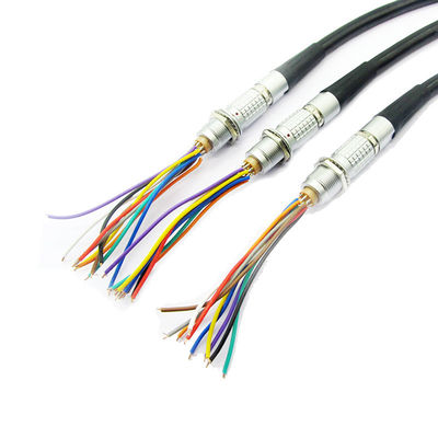 FGG-EI 0B 1B 2B Koaxialselbstsichernder Verbindungsstück-Kabelbaum-Kabel-Gegentakthersteller