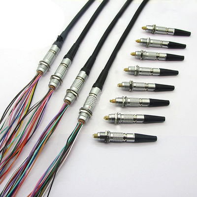 FGG-EI 0B 1B 2B Koaxialselbstsichernder Verbindungsstück-Kabelbaum-Kabel-Gegentakthersteller
