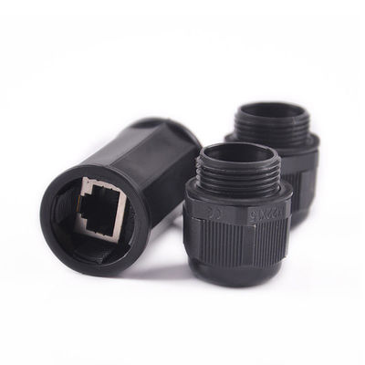 Eextensions-Netz-Kabel-Verbindungsstück wasserdichtes IP65 Stecker RJ45 8P8C modulares