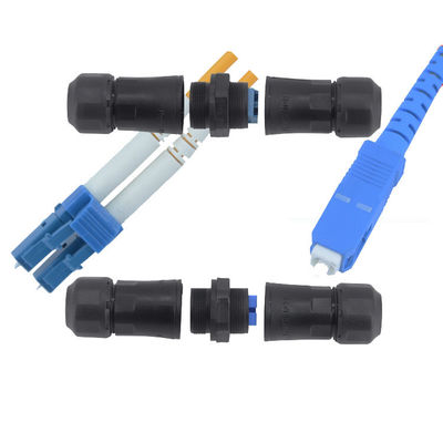 Faser Optik-Eextensions-Schnur-Adapter-Netz-Kabel-Verbindungsstück im Freien wasserdichtes IP68