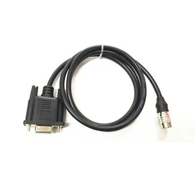 HR10-7P-6P zum Instrument-Daten-Kollektor-Kabel-Tachymeter Verbindungsstück DB9 Topcon Sokkia