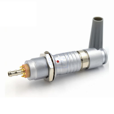 FGG ÄRGERN 3B 8 Pin Plus 1 Weisengegentaktselbst-verschluß Stecker-Sockel-elektrisches pneumatisches Mischverbindungsstück