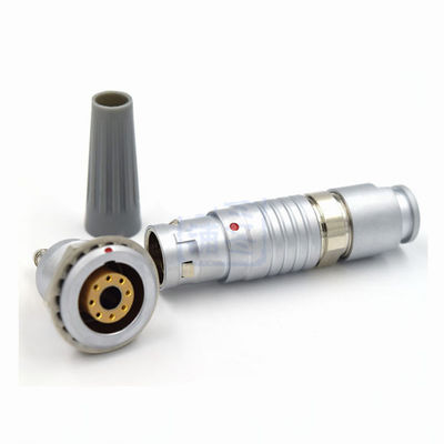 FGG ÄRGERN 3B 8 Pin Plus 1 Weisengegentaktselbst-verschluß Stecker-Sockel-elektrisches pneumatisches Mischverbindungsstück