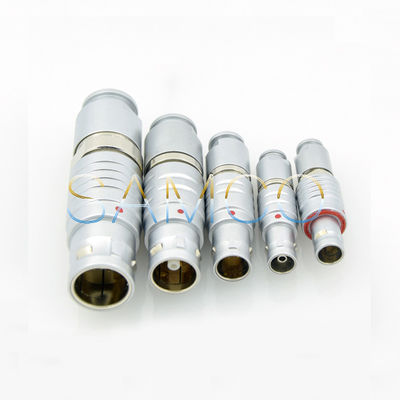 FGG ÄRGERN 3B 8 Pin Plus 1 Weisengegentaktselbst-verschluß Stecker-Sockel-elektrisches pneumatisches Mischverbindungsstück