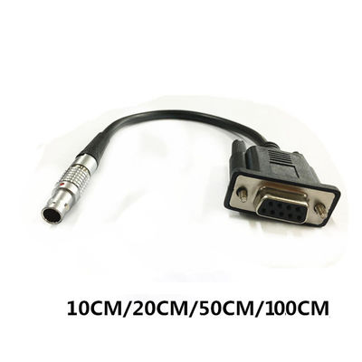 Daten verkabeln Frau DB-9 bis 5 Pin Aviation Connector für Leica 500 Reihe GPS zum PC