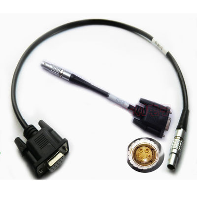 Daten verkabeln Frau DB-9 bis 5 Pin Aviation Connector für Leica 500 Reihe GPS zum PC