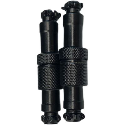 4 Verbindungsstück des Stift5 Stifte farbiges Hochleistungskreisluftfahrt-Ankern-Sockel-Stecker-GX12 GX16