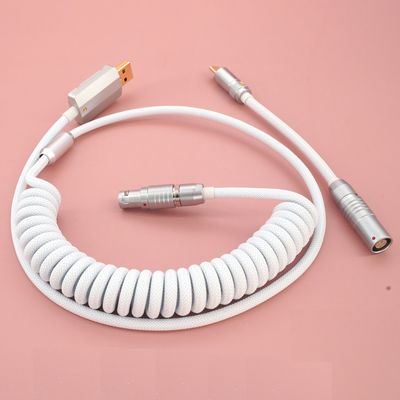 Hochleistungsverbindungsstück verband das mechanische Tastatur-Kabel, das Kreisstecker-Sockel ankoppelt