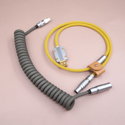 Hochleistungsverbindungsstück verband das mechanische Tastatur-Kabel, das Kreisstecker-Sockel ankoppelt