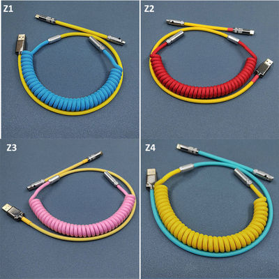 Schnittart Tastatur USB-Art-c Kabel-Audioverbindungsstück-Koppelung für mechanische Tastatur