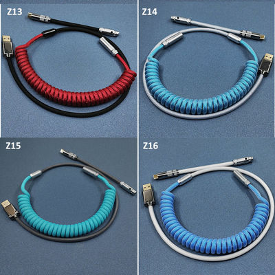 Schnittart Tastatur USB-Art-c Kabel-Audioverbindungsstück-Koppelung für mechanische Tastatur