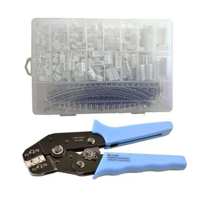 Verbindungsstück-Zusammenstellungs-Kit Crimping Tool Crimper Plier-Satz 900pcs JST-XH 2.54mm