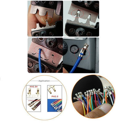 Verbindungsstück-Zusammenstellungs-Kit Crimping Tool Crimper Plier-Satz 900pcs JST-XH 2.54mm