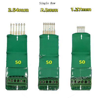 JTAG-Test-Gang ICs Chip Programming Burn In Testing Neigung des Simulations-Werkzeug-2.54mm 2.0mm 1.27mm