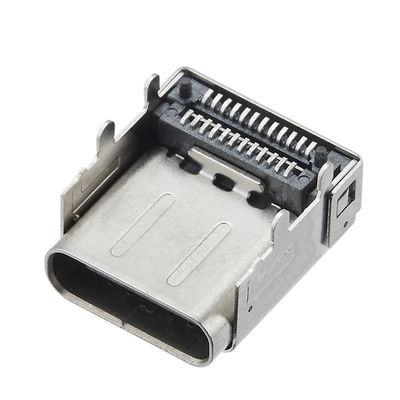 Doppelart Stift weiblicher Jack Charging Port schicht-Shell Extra Highs 24P USB 3,1 c-Behälters 24