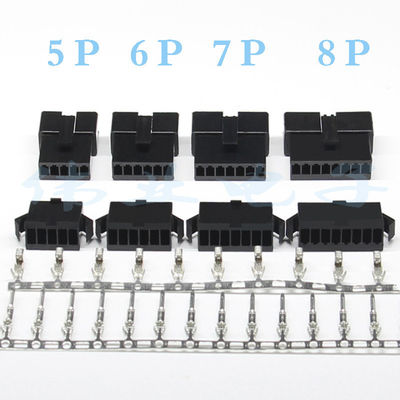 JST-SM 2.54mm Abstandverbindungsstück-Wohnungs-Titel-Anschlüsse für LED-Streifen-Stromversorgung