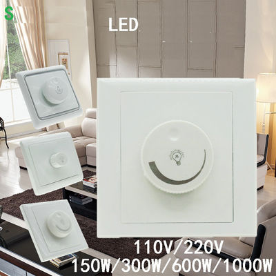 AC85-120V AC180-265V LED Lampen-schwächerer Schalter-Helligkeits-Prüfer-Wall Mounted Rotary-Griff