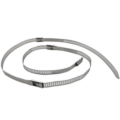 7mm x 200mm Edelstahl-selbstsichernde Leiter-Form-Kabel-Draht-Zipbindungen