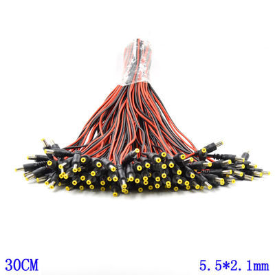 5.5mm x 2.1mm 10 Zoll (30cm) DC Spannung Zopf-Erweiterungs-Kabel-Frau