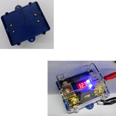 1 in 2 heraus Sicherungs-Halter-Erdungskabel-Verteilungs-Verteiler der Auto-Audioenergie-LED