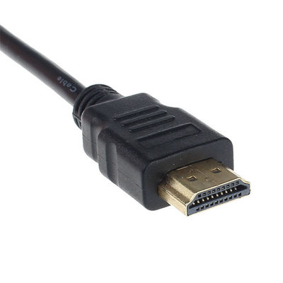 Mann 1080p Hdmi zu VGA-Frau mit Audiokabel-Konverter-Adapter für HDTV-PC