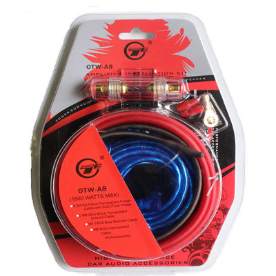 5 Meter lange des Auto-8GA Energie Subwoofer-Verstärker-Audio-Drahtseil-Ausrüstungs-mit Sicherungs-Halter