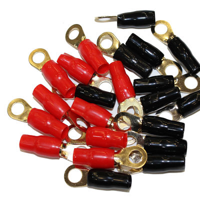 Audiofalz Ring Terminal Gold Plated 0GA/2GA /4GA /6GA /8GA/10GA