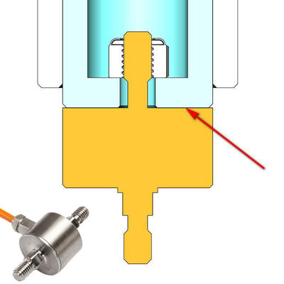 Außendurchmesser des Mini Micro Load Cell Miniature-Kompressions-Spannungs-Kraft-Sensor-Wandler-13mm