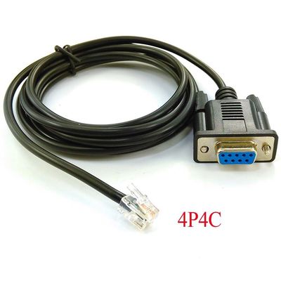 Serien-Hafen COM-DB9 weiblicher RS232 zu Exapansions-Kabel Verbindungsstück RJ11 RJ12