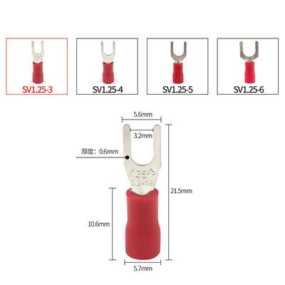 SV 1.25-3 Reihe Isolierspaten-Falz-Anschlüsse