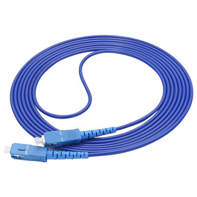 Gepanzertes Faser-Optikerweiterungs-Kabel im Freien mit Sc-Verbindungsstück-Adapter baute zusammen