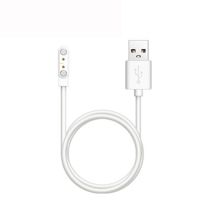 Pogo 2 Pin Connector 4mm werfen magnetisches USB-Daten-Gebührenkabel für tragbares Juicer-Smart Watch