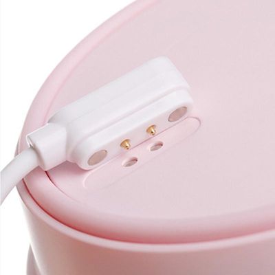 Pogo 2 Pin Connector 4mm werfen magnetisches USB-Daten-Gebührenkabel für tragbares Juicer-Smart Watch