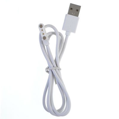 Pogo 2 Pin Connector 4mm werfen magnetisches USB-Daten-Gebührenkabel für tragbares Juicer-Smart Watch