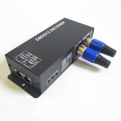 Decoder DC12V~24V RGB RGBW 3CH 4CH DMX512 mit Digitalanzeige DMX zu PWM führte Streifen-Dimmer