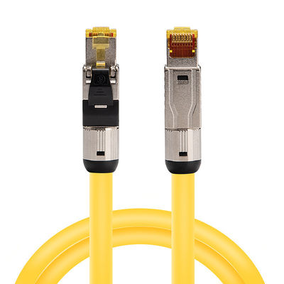 Modulare Stecker Cat8 des Netz-RJ45 schirmten Gbps der hohen Geschwindigkeit 40 der Verbindungsstück-8P8C ab