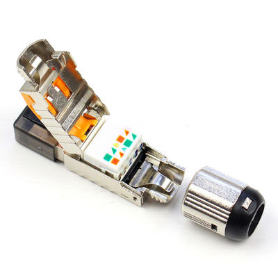 Modulare Stecker Cat8 des Netz-RJ45 schirmten Gbps der hohen Geschwindigkeit 40 der Verbindungsstück-8P8C ab