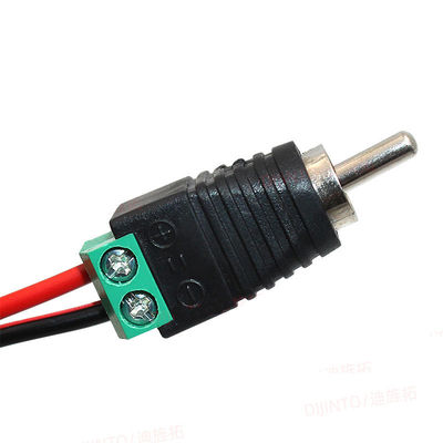 Audio UTP-Kabel-Cat5/Cat6/Video-Handelsmann RCA zu den Schraubklemme-Klemmenblöcken