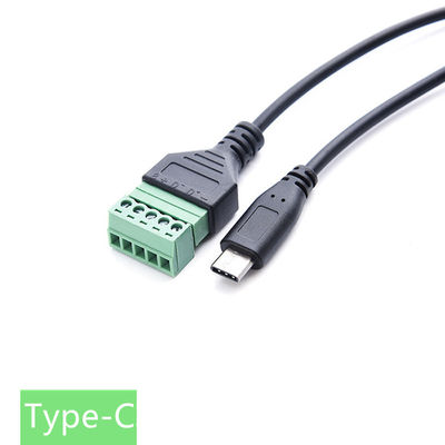 Art-c 3,1 Mannes-Jack Tos 5 USBs weibliches Stiftschraubklemme-Anschlusserweiterungs-Kabel 30cm