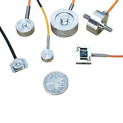 Kleiner Edelstahl-Mini Micro Button Load Cell-Miniaturkompressions-Spannungs-Dünnfilm-Sensor 5N 10N 100N 200N