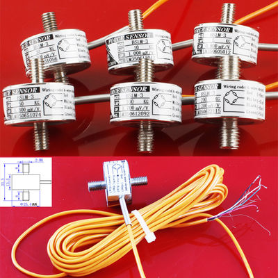 Kleiner Edelstahl-Mini Micro Button Load Cell-Miniaturkompressions-Spannungs-Dünnfilm-Sensor 5N 10N 100N 200N