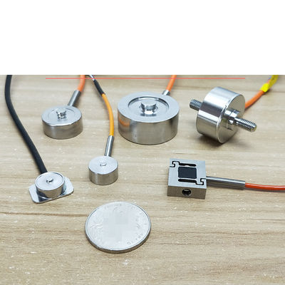 Kleiner Edelstahl-Mini Micro Button Load Cell-Miniaturkompressions-Spannungs-Dünnfilm-Sensor 5N 10N 100N 200N