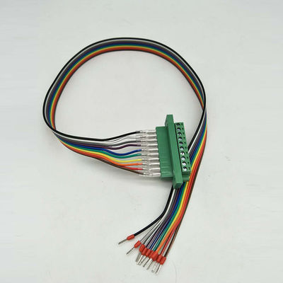 5.08mm Zufuhr durch Verteiler-Kabelstrang-Kabel fertigte Service besonders an