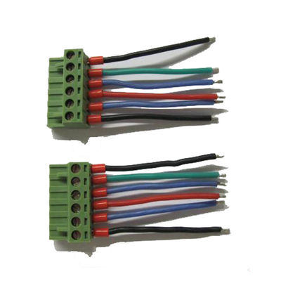 5.08mm Zufuhr durch Verteiler-Kabelstrang-Kabel fertigte Service besonders an
