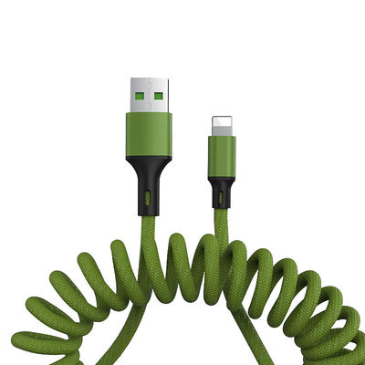 Schnelle Gebührenkabel USB-Art mechanische Tastatur C 5A umwickelte Daten-Ladegerät-Kabel-umsponnene Schnur