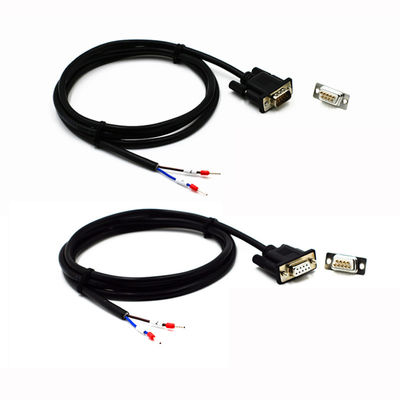 Serielle Schnittstelle des Mann-DB9 oder der Buchsen-RS485 zu 2 Stiftanschlüsse Exapansions-Kabel