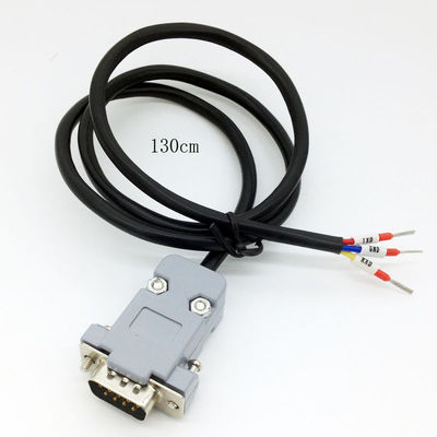 Subventions-Verbindungsstück RS232 Serien-RXD TXD DB9 D Boden-Hafen zu 3 Stiftanschlüsse Exapansions-Kabel
