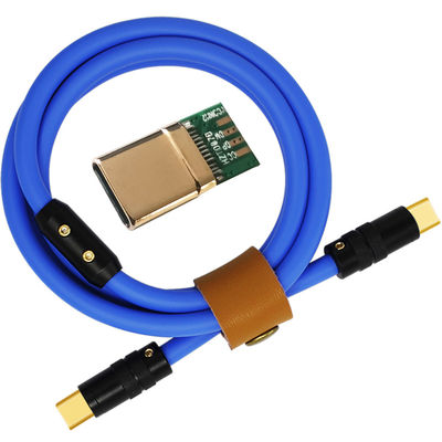 6mm O.D USB 3,1 Art c-Gebührenkabel PD 100W aufladend für Laptop-Tablet-intelligente Telefone