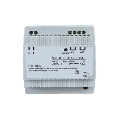DR-30-24 24W 24V 1.5A DC-Ertrag-Lärm-Schienen-Schaltungs-Modus-Stromversorgung