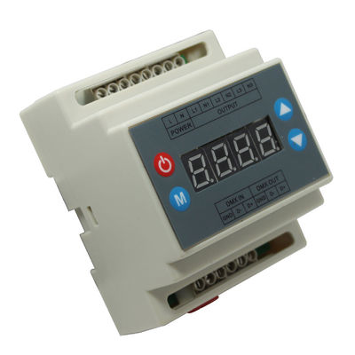 AC90-240V 3 Weise RGB führte helle Prüfer DMX Höchstleistung des TRIAC-Dimmer-0-10V 1A jeder Kanal
